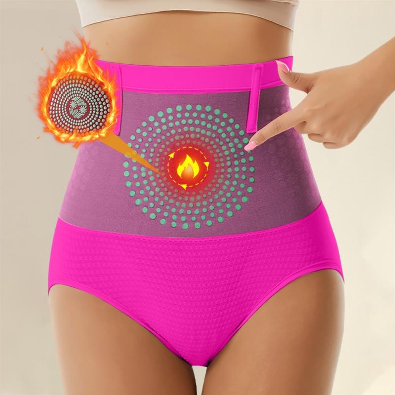 Mutandine Calde Senza Cuciture a Vita Alta Modellanti Pancia Post-Partum Shapewear Taglie Forti con Cintura Solleva Fianchi Biancheria Intima Antiscivolo