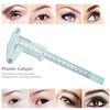 1 buc Riglă de măsurare pentru sprâncene, tatuaj, machiaj permanent, tatuaj pentru sprâncene, riglă de măsurare, instrumente de măsură