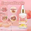 Body Oil-Deep Moisturizing Body Skin With Peach Macaron & Coconut Oil-Enhancing Skin Smoothness-Suitable for all Hair Types, 30ml
