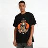 Vintage Diving Helmet Skull Anchor Graphic Tee Pure cotton T-shirt
