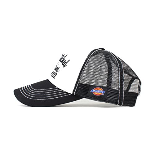 Dickies Mesh Cap for Men and Women, American Casual Style, Trendy, Outdoor, Gift (Stitched, White), Free Size