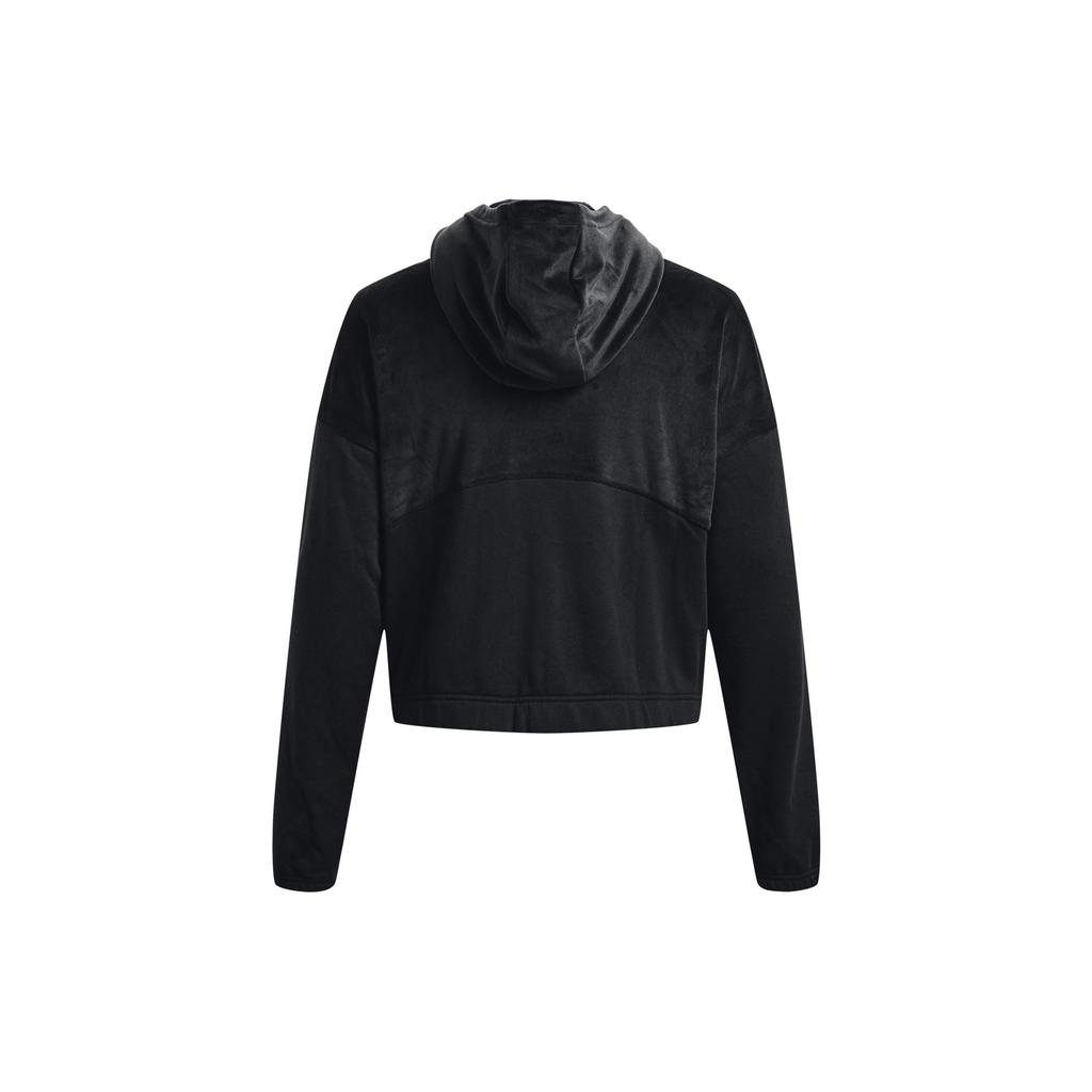 Under Armour Sweatshirts Women's Black Hooded Moderate Regular 1373975-001