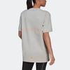 adidas X Stella McCartney Collaborative Pure Letter Print Sports Casual Short Sleeve T-Shirt Women Tops Grey HB7404