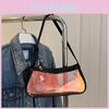 Transparent Shoulder Underarm Bag For Daily Use Handbag Outdoor Fashion Gift