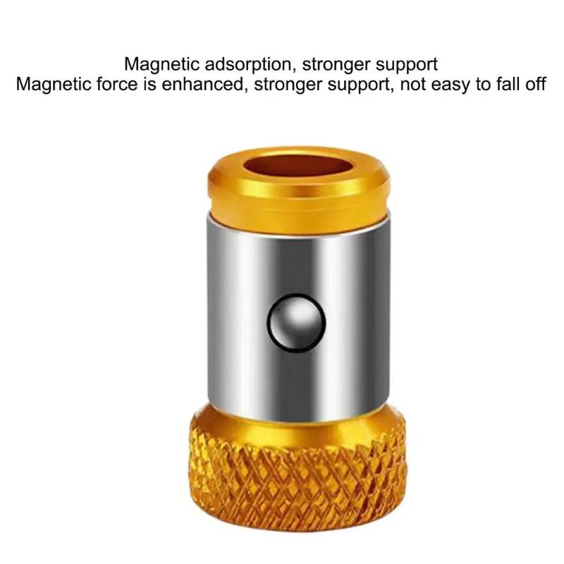 Magnetic Screwdriver Ring Screwdriver Head Ring Extractor Driver Efficient Magnetizer Too For Furniture Installation Electric