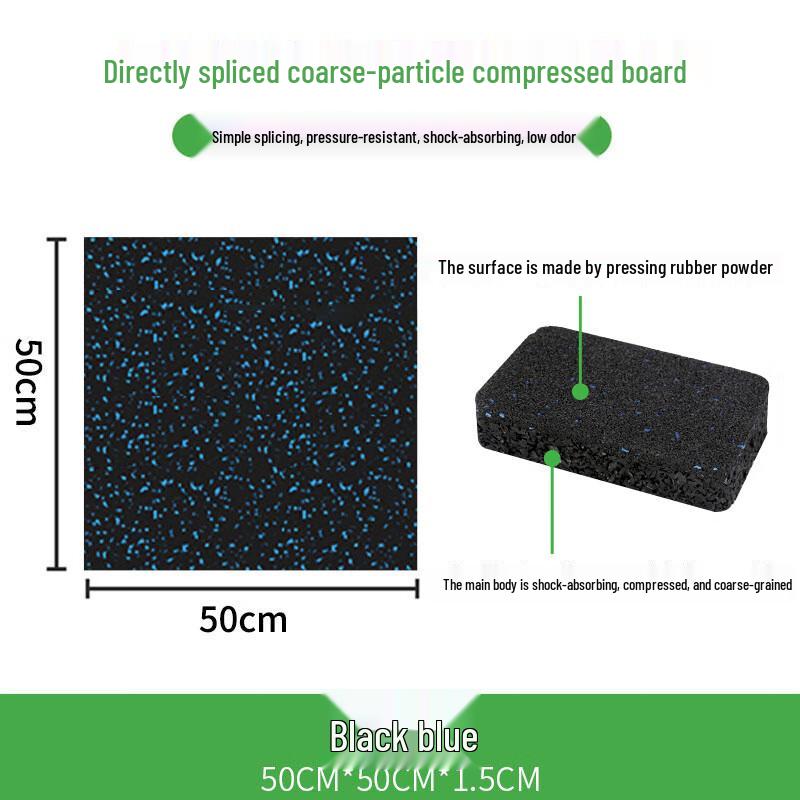 Yidong Gym Shock-Absorbing Rubber Sports Flooring 1.5 cm