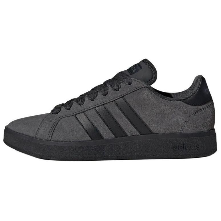 Adidas Grand Court Base 00s Casual Series Soft Comfortable Durable Low-Top Sneakers Men Sneakers Black JR5542