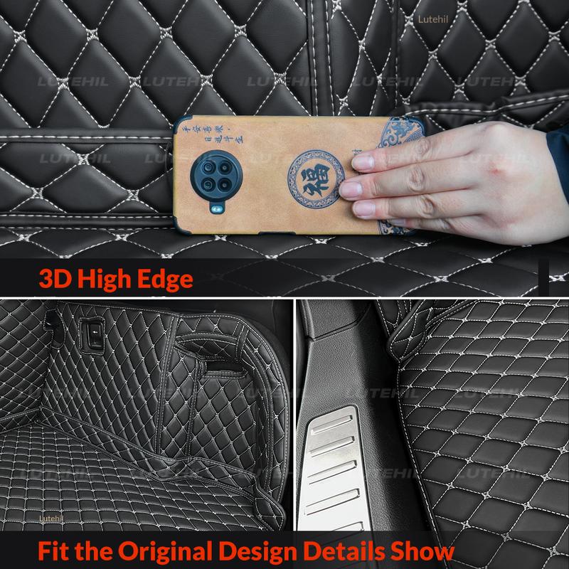 Cargo Liner For GWM ORA 03/ORA Good Cat GT GWM 2021-2025 Car Trunk Mats Carpet With Backrest Protectors Cargo Mats Accessories