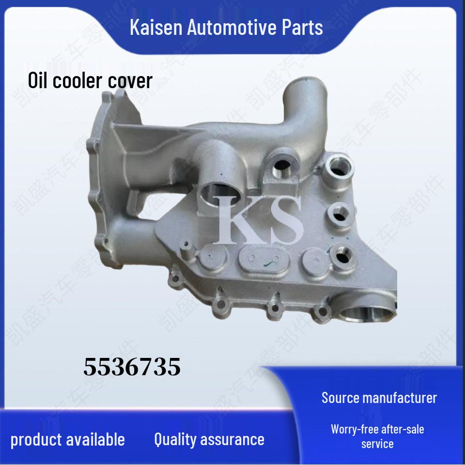 Oil Cooler Cover for Foton Auman Daimler Cummins ISG Engine #5536735 #3696232 Cummins