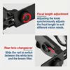 Wearable Fishing Telescope Adjustable Binoculars Hands Free Magnifier Glasses for Theater TV Sight Myopia Adjustable