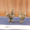 Creative Brass Chicken Home Living Room Desktop Tea Pet Ornament