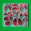 Reusable Silicone Jewelry Accessory Crafting Mold Flexible Silicone Craft Mold for Butterfly Wing Embellishments