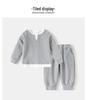 Boys' Spring Two-Piece Outfit: Hoodie and Long Pants Set for Kids
