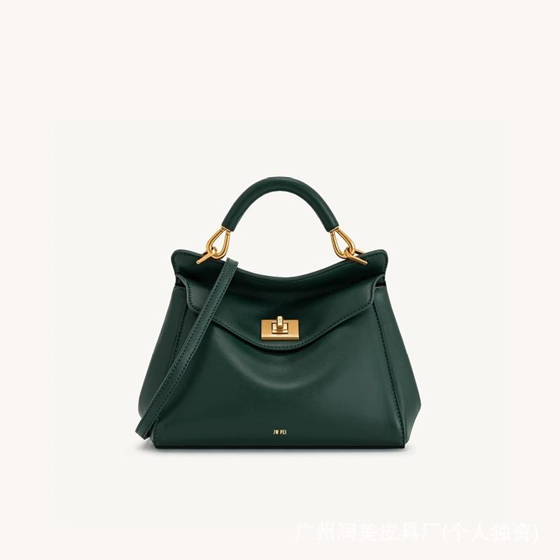 J lock bag ucia lock design handbag fashionable versatile leather messenger women's bag