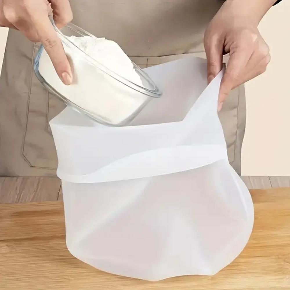 Food-grade Silicone Kneading Bags and Non-stick Dough Mixing Bags Are Suitable for Baking and Pastry Making for Home Bakers