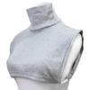 Faux Turtleneck Detachable Collar Solid Color Striped Half Top Mock Blouse Collar for Women and Men Stylish Layering