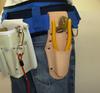 Kozuchi Nume Leather Pliers Holder 2 Tiers Double Stitched Embossed SP-02