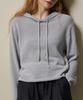 Shine On You Airy Linen Blend Slim Hoodie Knit_Soft Gray