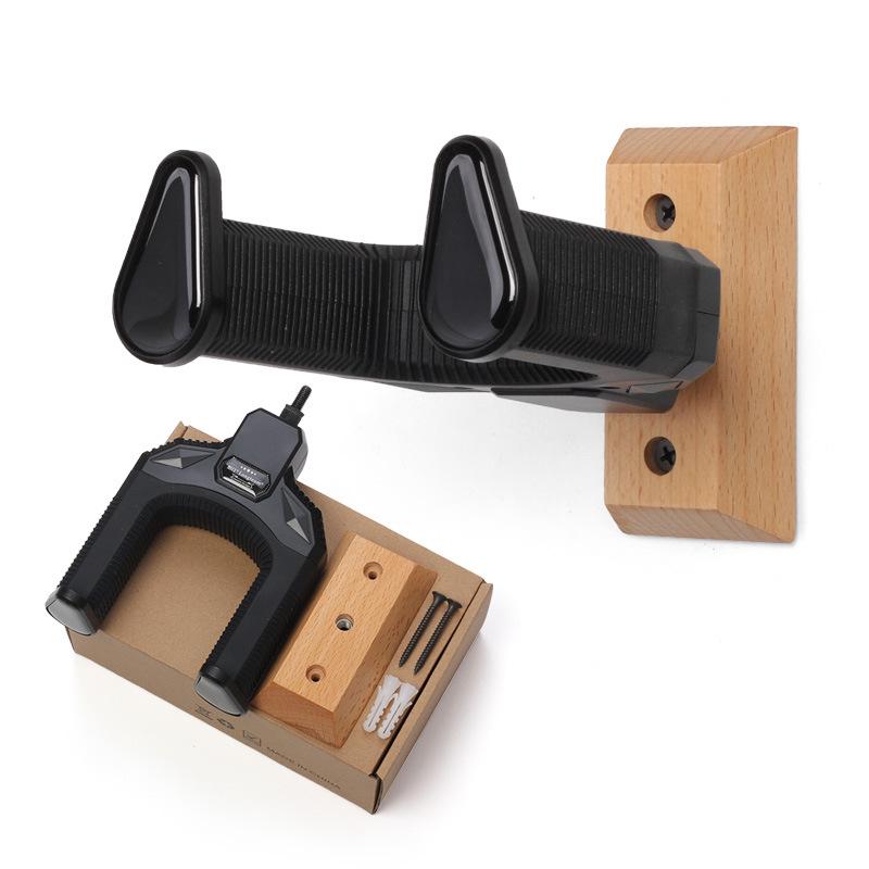 Langting Gravity Lock Beech Wood Guitar Hanger Gravity Lock Version