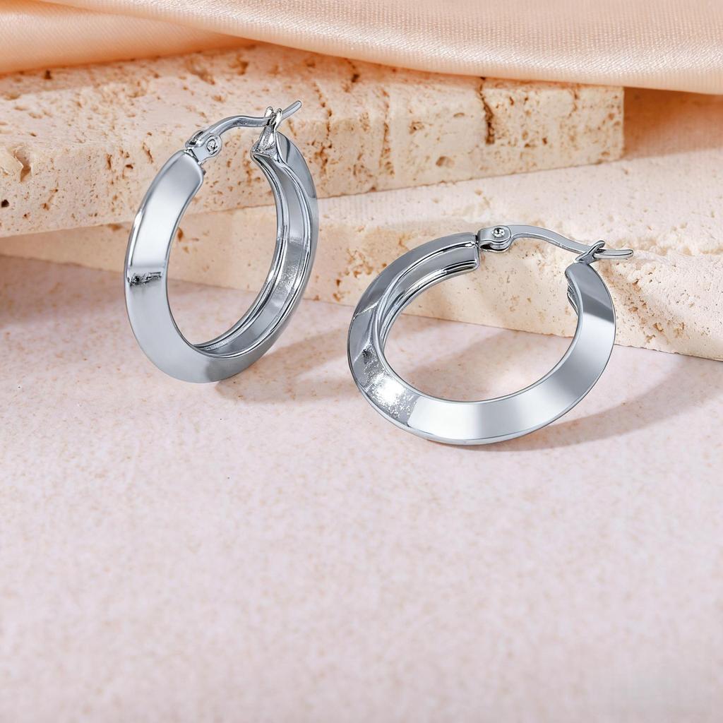 2025 Luxury Titanium Steel Earrings - No Fade, High-End Feel