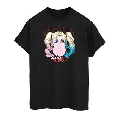 Harley Quinn Mens Mad Love Cotton T-Shirt