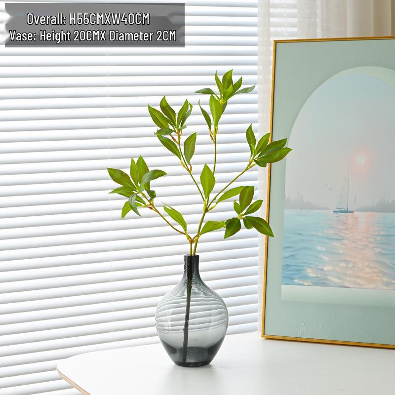 Hanging Artificial Greenery: Fake Leaves Bell Plants for Living Room, Dining Table, or Hotel Decor