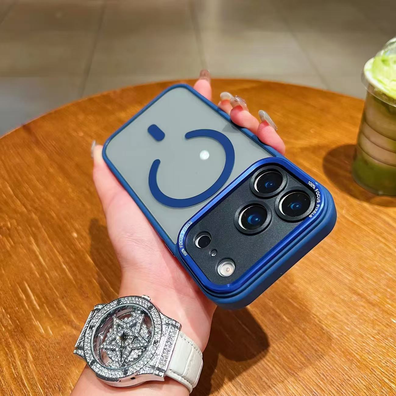 

transparent lens protect magnetic wireless charging case for iPhone 17Air 17 16 15 14 13 12 Pro Max Magsafe shockproof Cover iPhone17 Pro