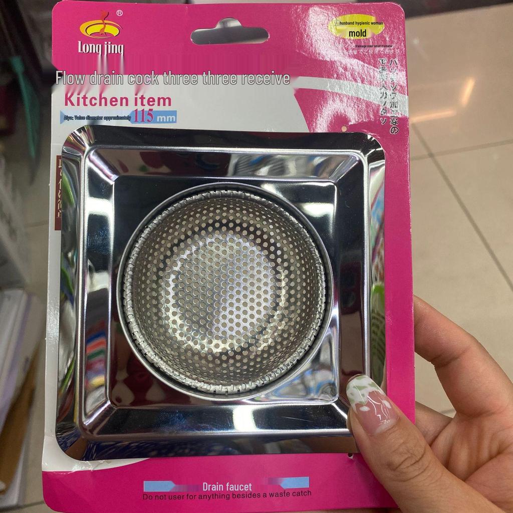 Nerezový kuchyňský dřez Košík na zeleninu