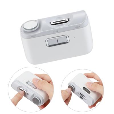 Electric Nail Clipper with Light for Children Adults Nail Cutter Polishing Sharpener Automatic Manicure Milling Nail Trimmer