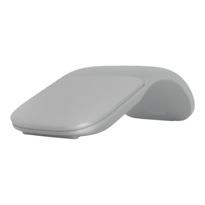 Microsoft Surface Arc Mouse Optische Maus 2 Tasten Kabellos Bluetooth 4.0 Hellgrau Kommerziell