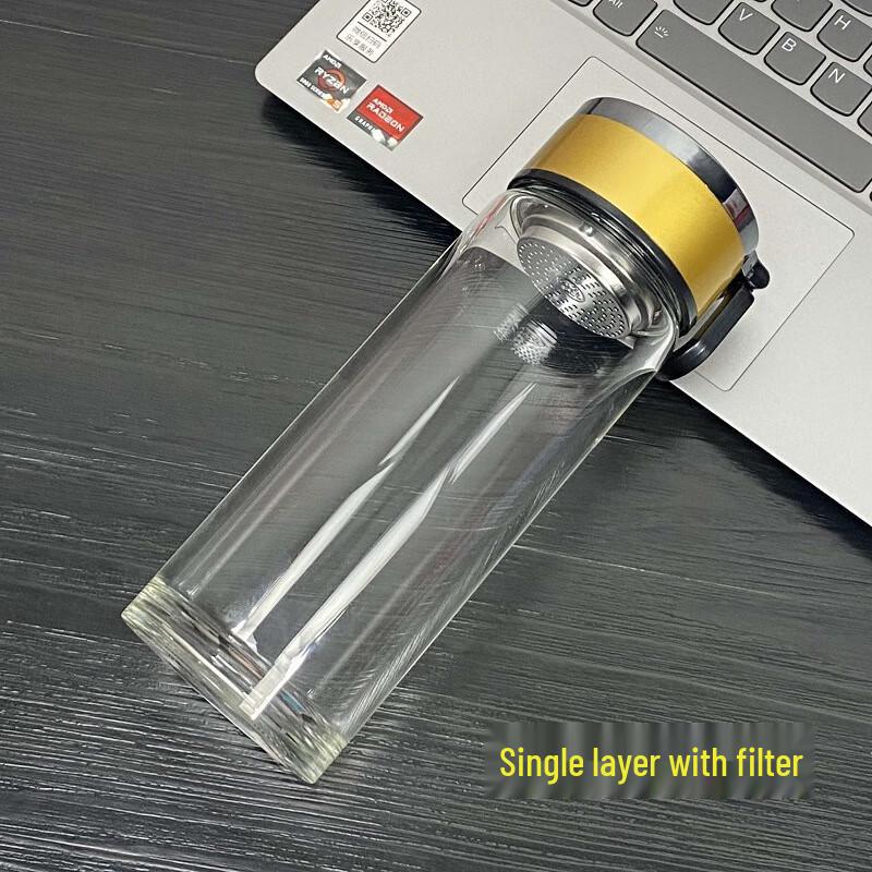 Shangqi Single-Layer Glass Tea Mug Set