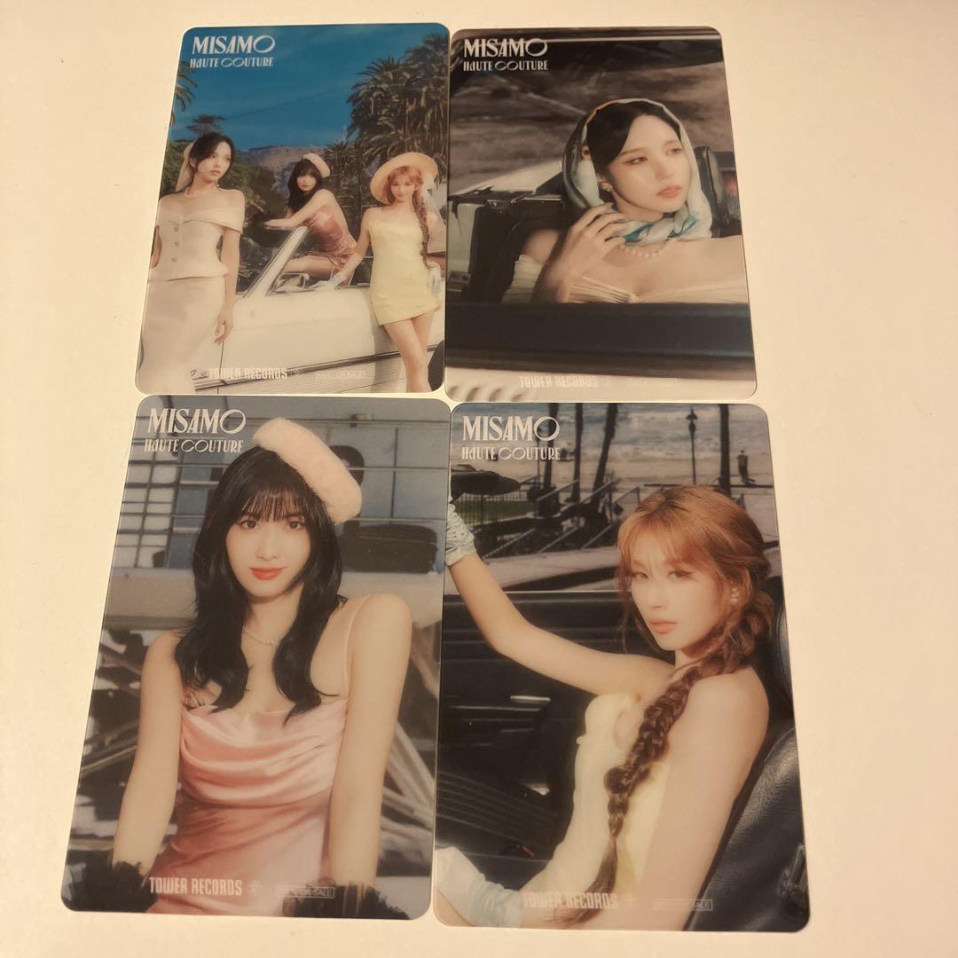 

[USED] Clear trading card set misamo