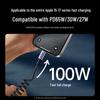 Ugreen In-Car Retractable Dual Type-C PD 100W Fast Charging Cable