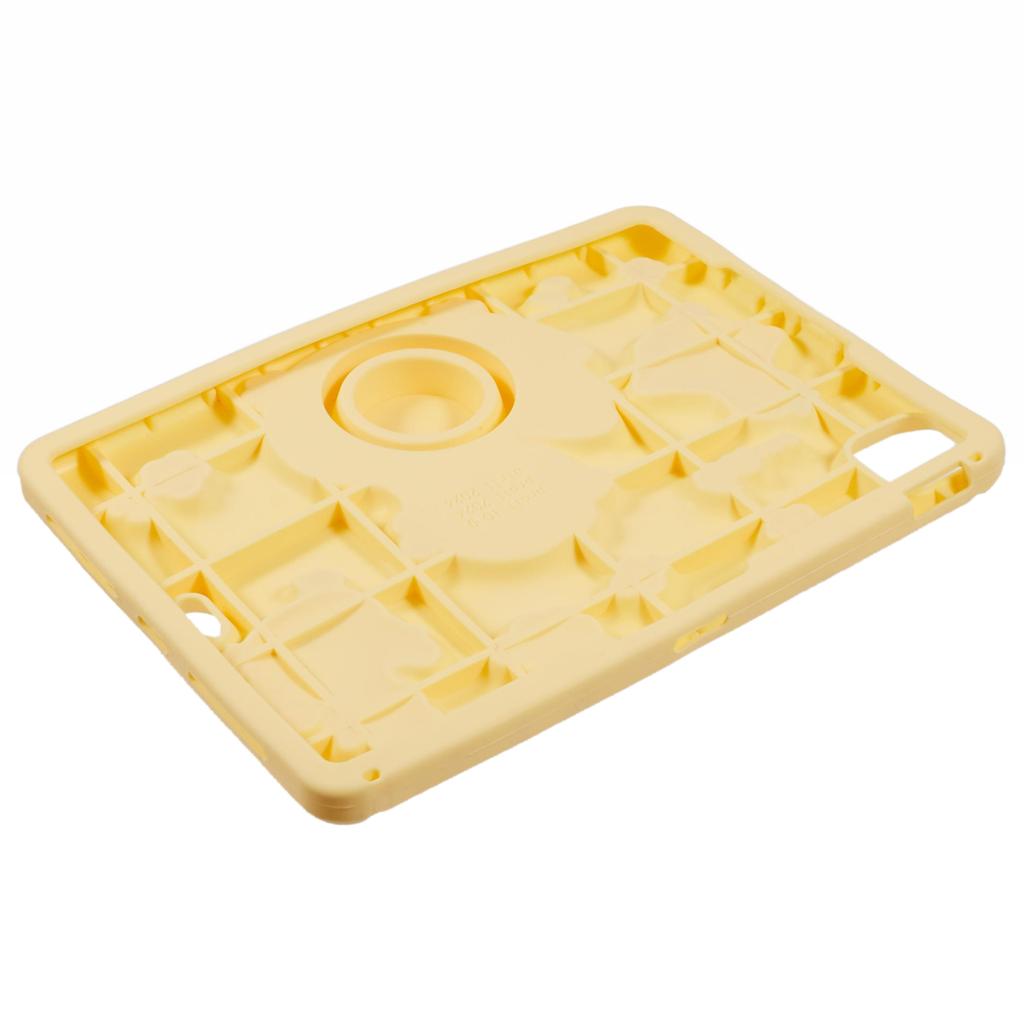 For iPad Air 11 (2025)/(2024)/Air (2022)/(2020)/Pro 11 (2024)/(2022)/(2021)/(2020)/(2018) Silicone Case 3D Duck Pattern with Strap