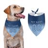 Personalized Dog Bandana With Name Number Custom Dog Bandana Pet Scarf For Puppy Small Medium Cats