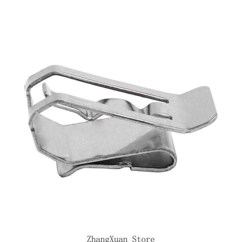 

50Pcs 304 Stainless Steel Cable Clamps Double-Wire Clip for PV Wiring 3XUF China Mainland