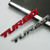 Turbo Car Sticker 3D Badge Car Modification Accessories Rear Marked Side Marking Decorative Car-Sticker Metal Tailbox Sticker