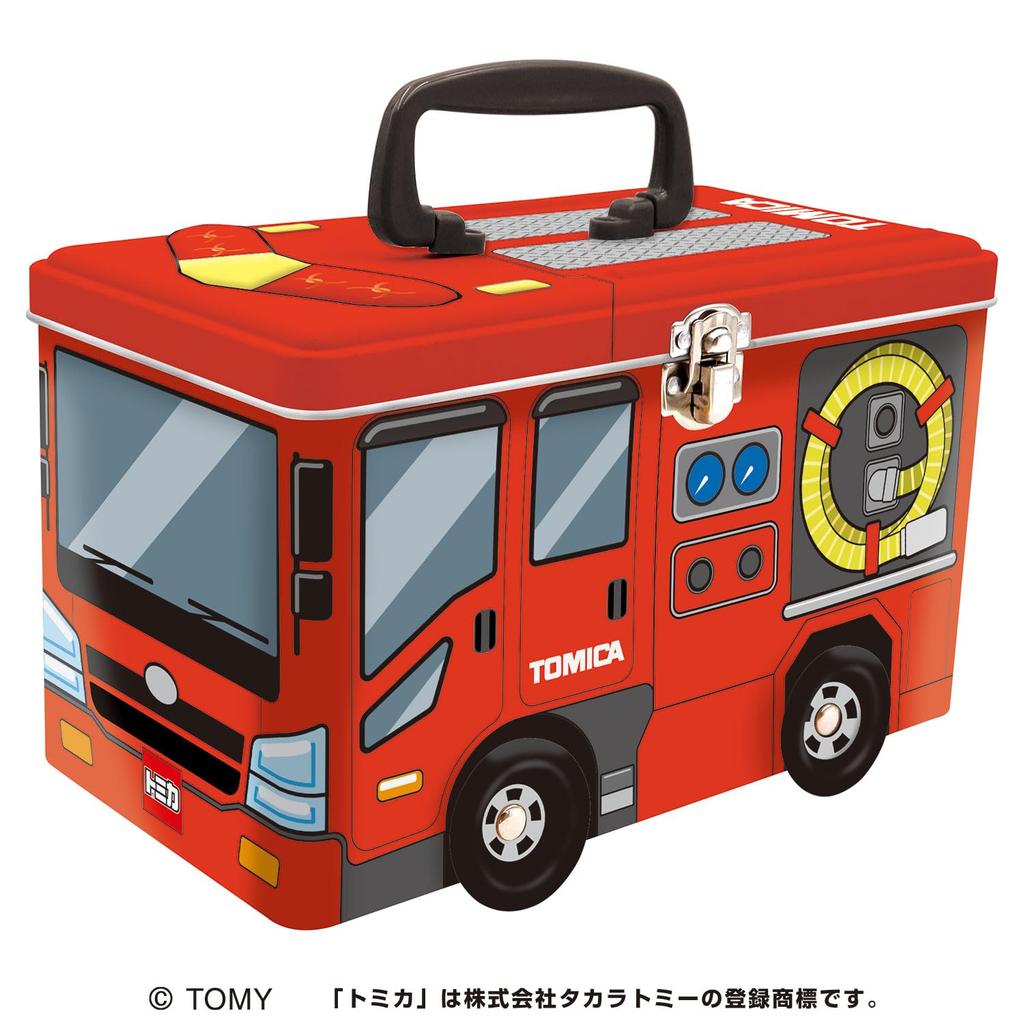 Heart Tomica Trunk Can Fire Engine Candy Assortment Candy Toy 1 Piece / /