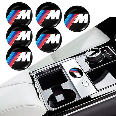 Autocollants Trou de Serrure de Voiture Protection Serrure de Porte Autocollants 3D de Voiture Pour M E34 E36 E60 E90 E46 E39 E70 F10 F20 F30 X5 X6 X1 M3 M5 M6 E71 F01 F02 F87