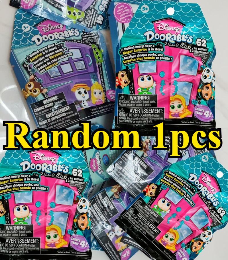 Doorables عيون زجاجية أكياس عمياء مجسمات قابلة للجمع دمى نادرة مجسمات شخصيات كرتونية ألعاب شخصيات الحركة هدايا عيد ميلاد للأطفال عيوب طفيفة