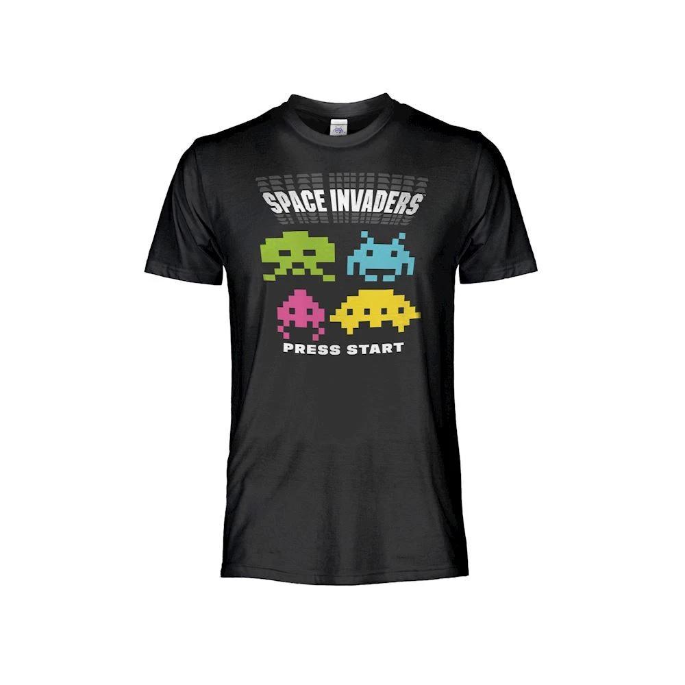 Space Invaders Press Start Original Official Vintage Jersey T-Shirt- XL