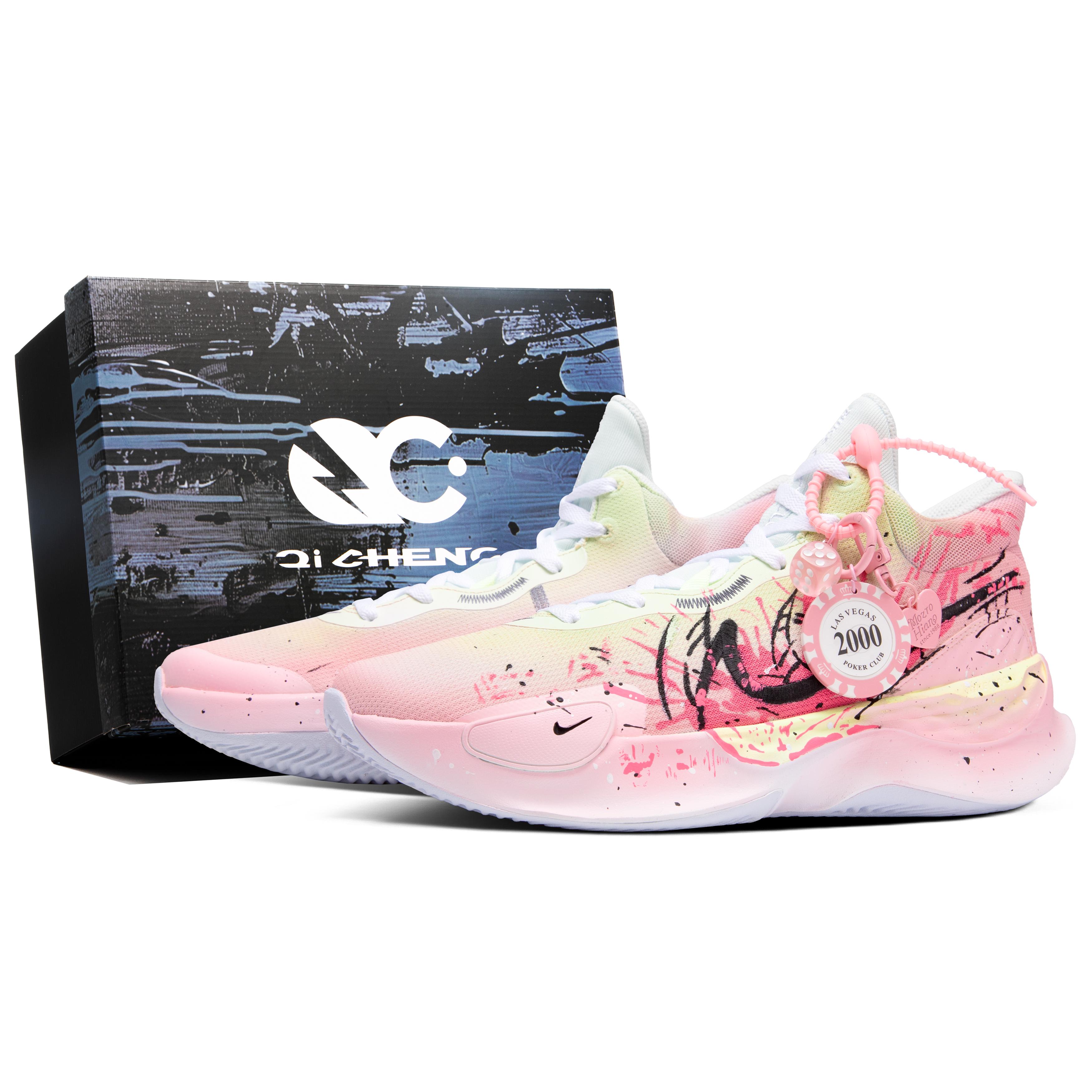 

Nike Renew Elevate 3 Low top Basketball Shoes Men s Pink DD9304-300(Team63-SBOX) 42.5