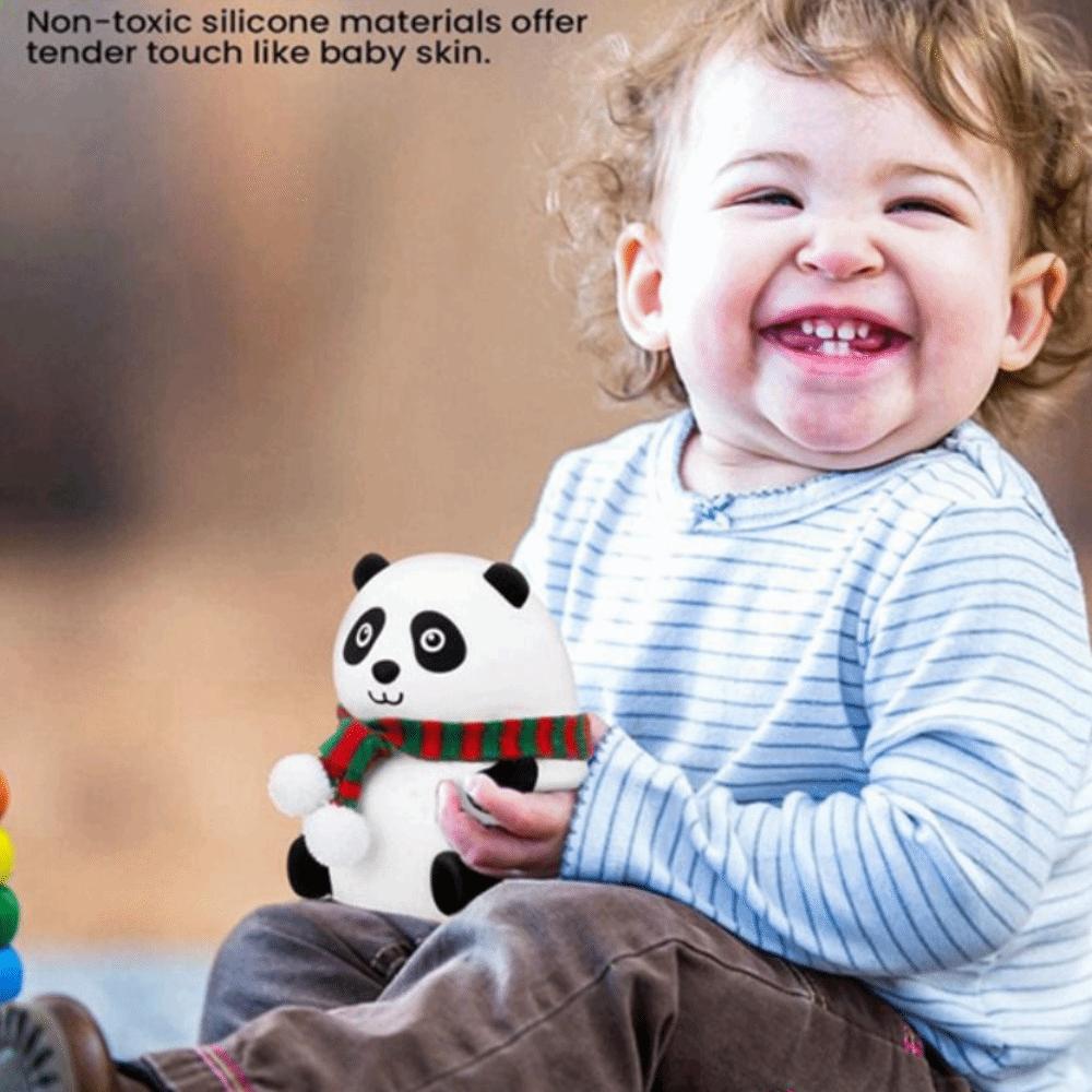 Panda Patting Panda Desk Lamp Percussive Dimmable Table Lamp Panda Night Light Atmosphere Lamp