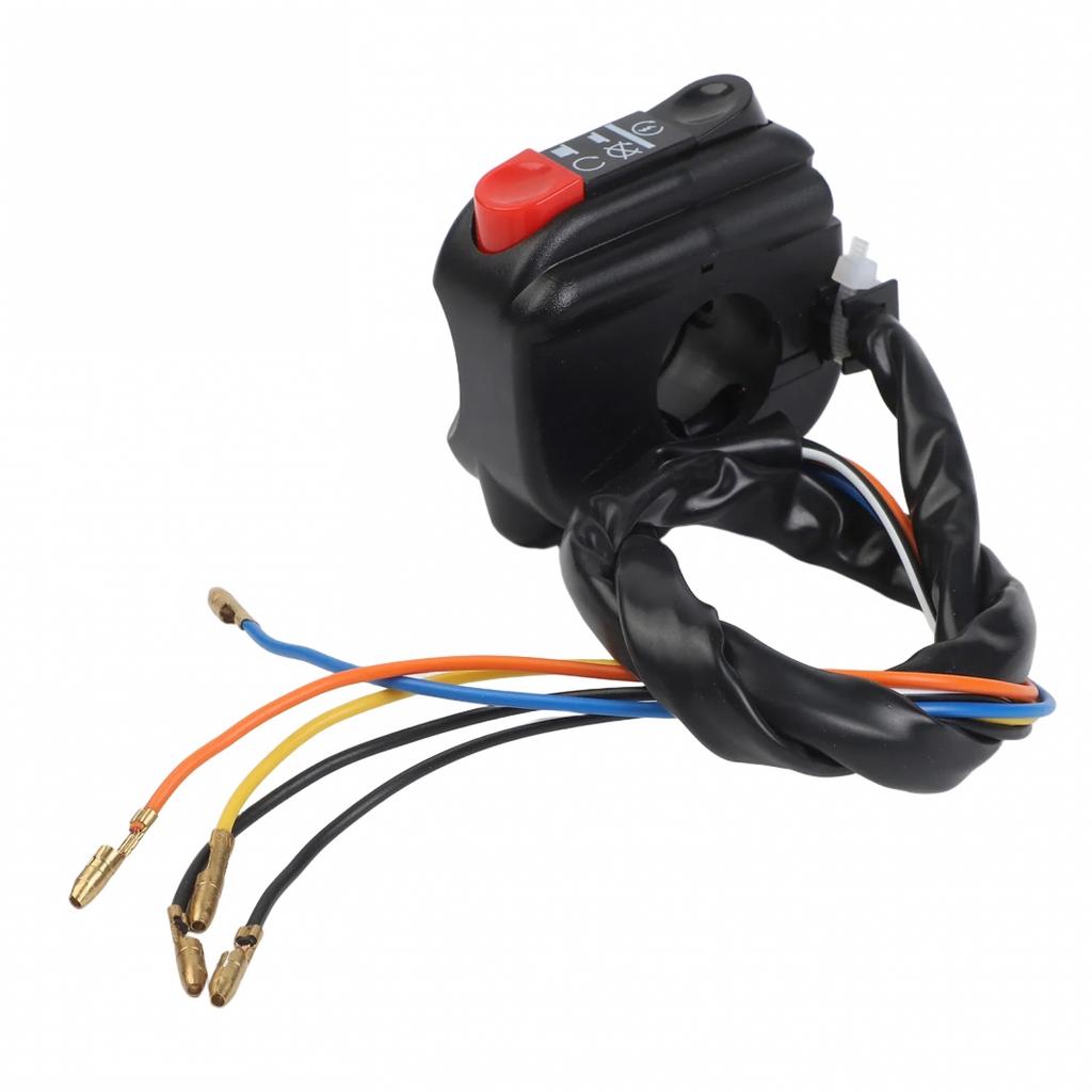 Innovative Handlebar Mount Start Stop Kill Button for Motorcycle Use 78 In