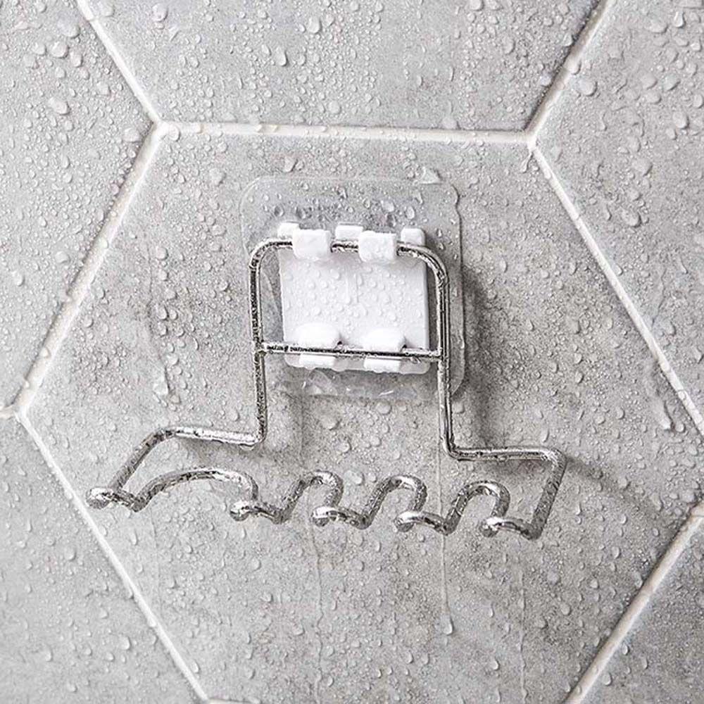 Saving Stand Wall Mounted Razor Rack Bathroom Accessories Toothpaste Organizer Toothbrush Holder