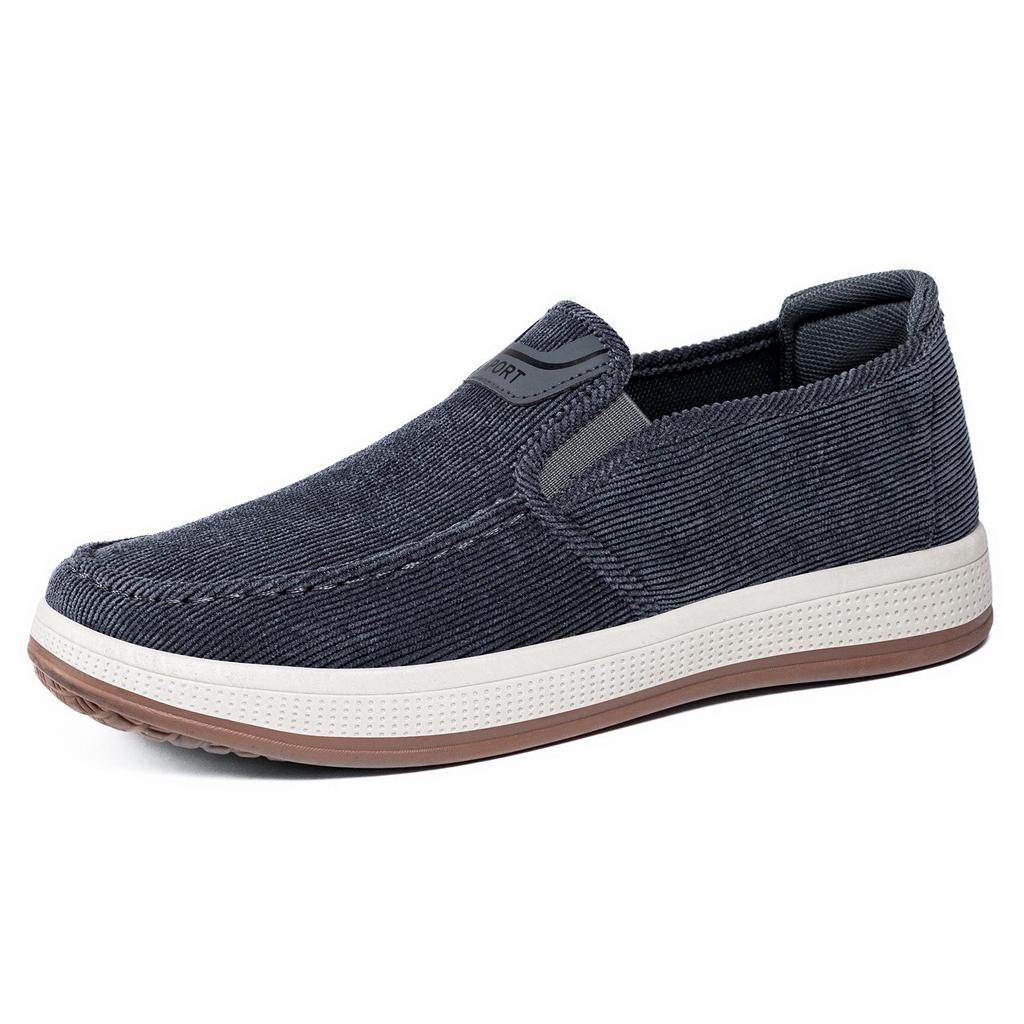 Men's Lightweight Casual Slip-on Shoes - Spring Style, Versatile Fashion, Low-cut Board Design