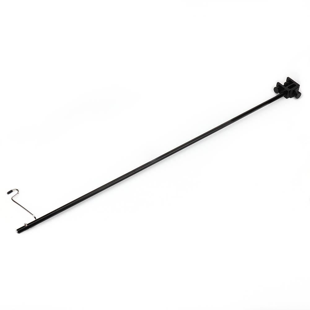 Black Portable Aluminum Alloy Folding Light Bracket Stand Outdoor Camping Table Lamp Pole