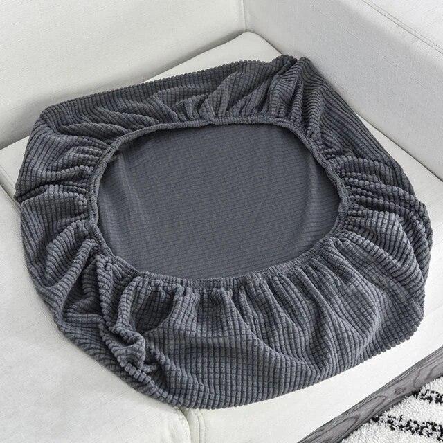 1/2/3/4 Seat Jacquard Sofa Seat Cushion Cover Chair Cover Stretch Washable Removable Slipcover Polar Fleece Sofa Protector 1PCS