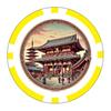 Poker Chip Japanese Landscape Marker Asakusa (080)