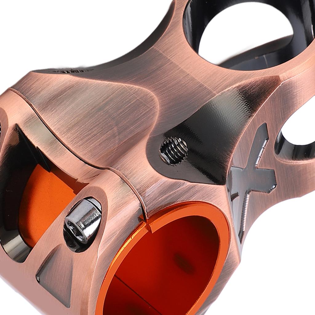 Mountain Bike Short Handlebar Stem 0 Degree Hollow Aluminum Alloy   Stem Part